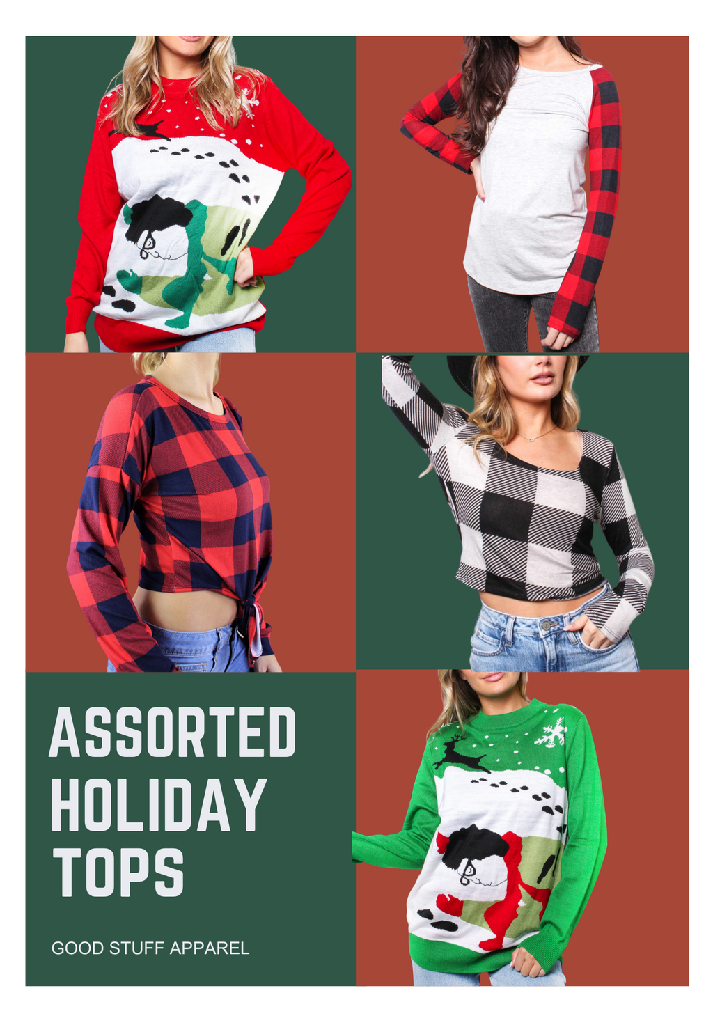 Women's Assorted Holiday Tops