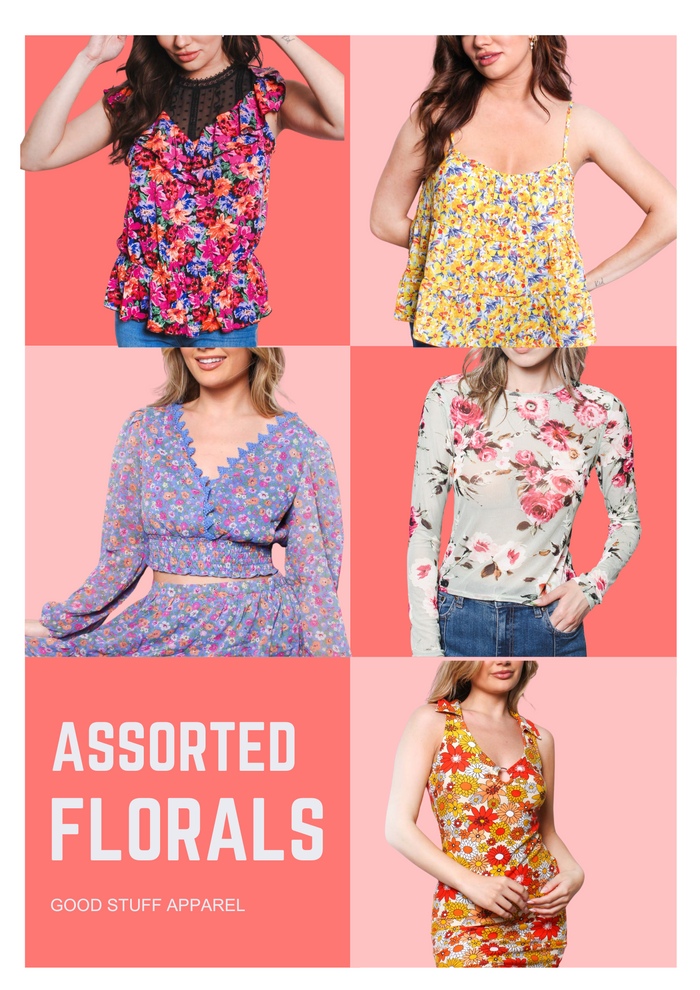Women's Assorted Florals 8/pack