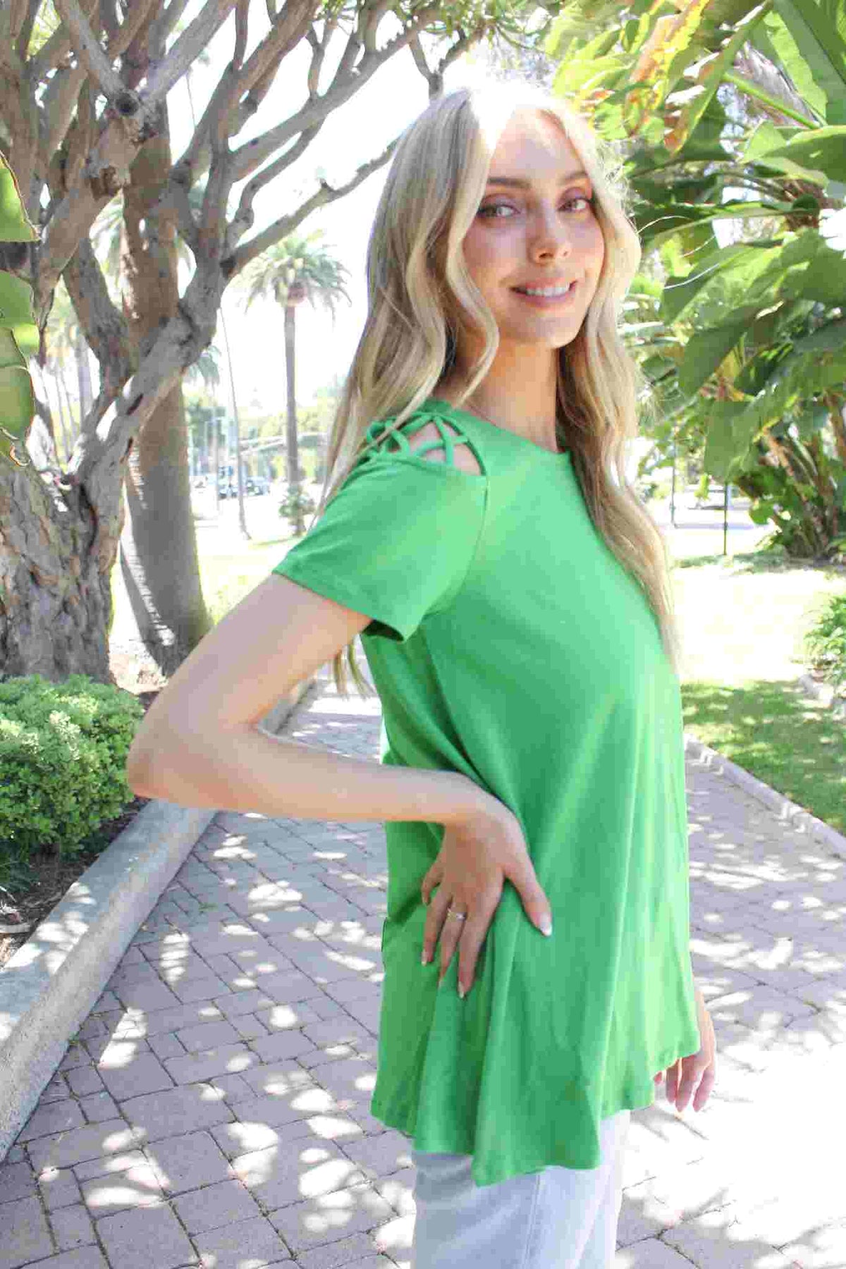 Women's Short Sleeves Casual Tunic