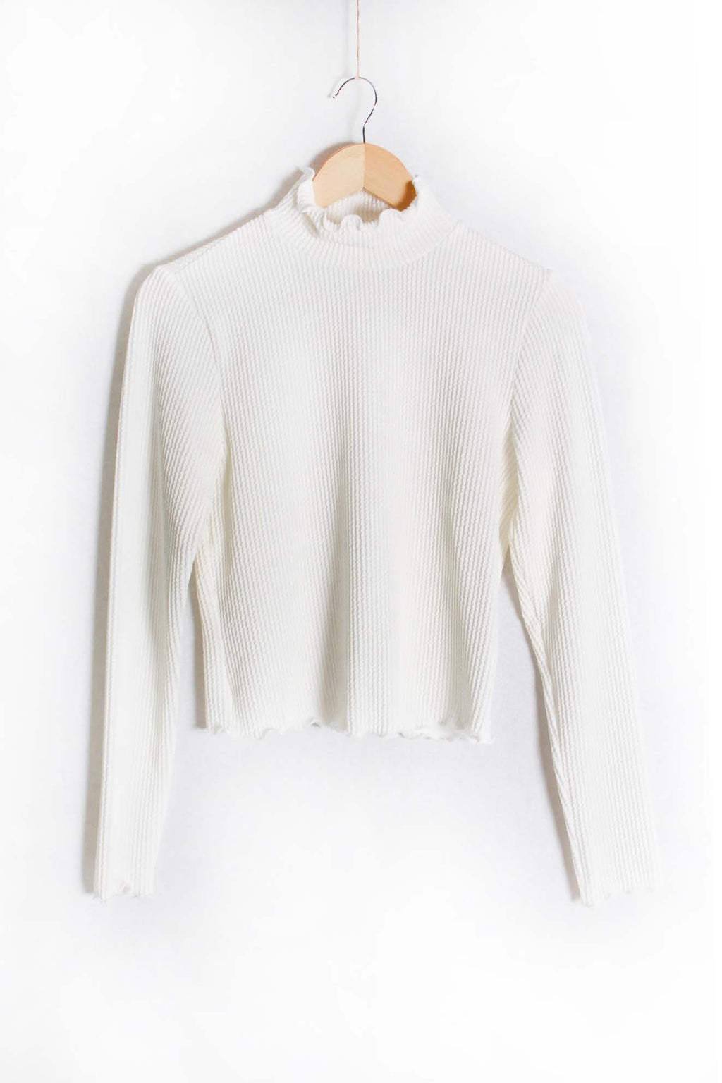 Women's Long Sleeve Turtleneck Knitted Sweater