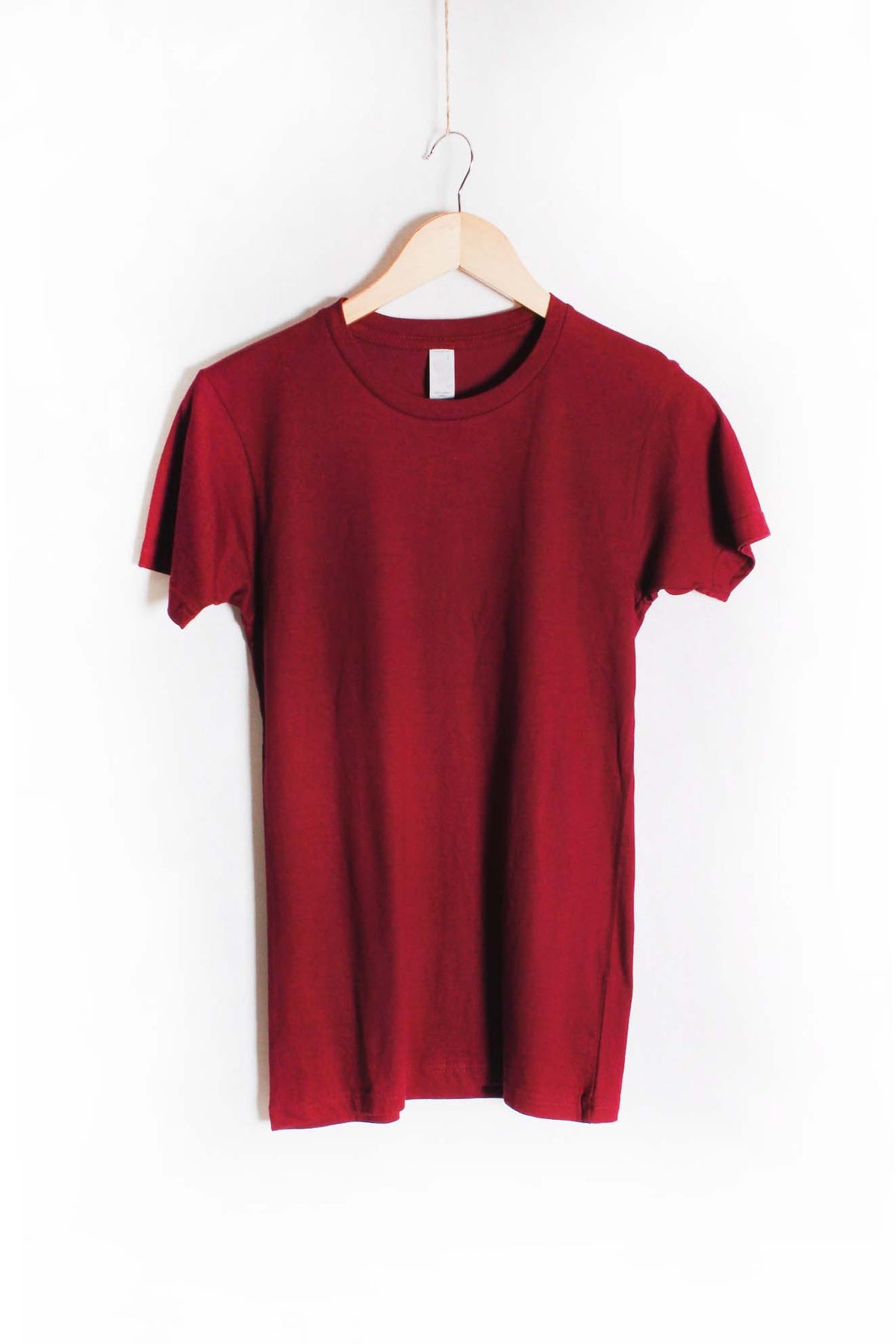 Men's Short Sleeve Crewneck Solid Top