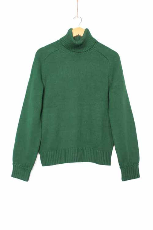 Women's Turtleneck Long Sleeves Cable Knit Pullover Sweater