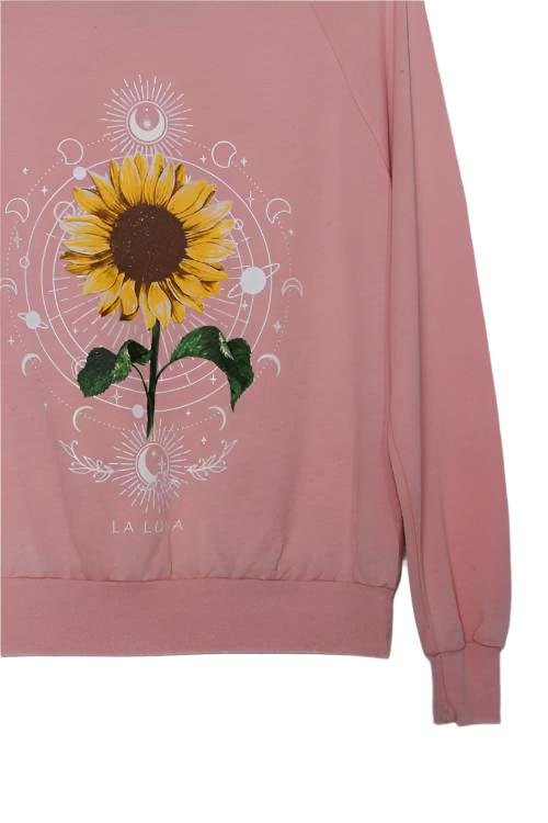 Women's Long Sleeve 'La Luna' Graphic Sweatshirt
