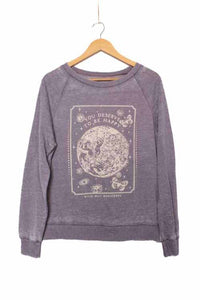 Women's Long Sleeve 'To Be Happy' Graphic Sweatshirt