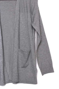 Women's Long Sleeve Open Front Lightweight Knit Cardigan