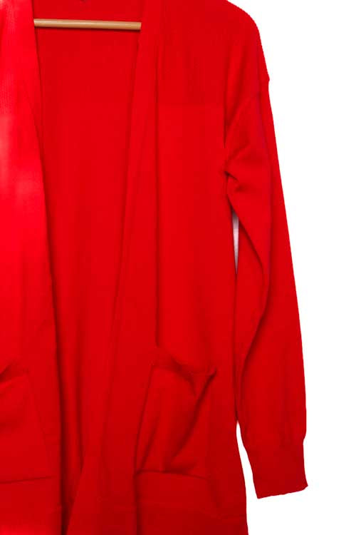 Women's Long Sleeve Open Front Lightweight Knit Cardigan