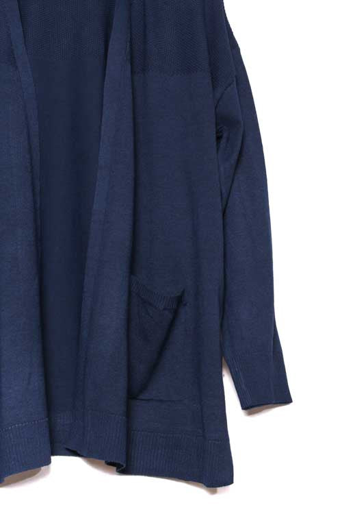 Women's Plus Long Sleeve Open Front Lightweight Knit Cardigan