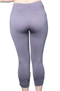 Women's Comfy Seamless Capri Leggings