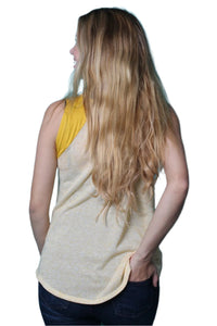 Women's Sleeveless Colorblock Tee