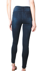 Women's Mid Rise Stretchy Waist Skinny Jeggings