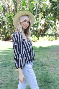 Women's Long Sleeve Square Neck Solid Casual Blouse