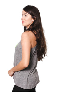 Women's 'Aloha' Print Racerback Tank Top