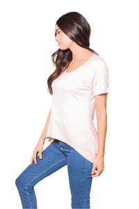 Women's Round Neck Short Sleeves Casual T-Shirt
