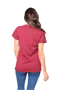 Women's V Neck Short Sleeve T-Shirt