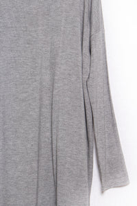 Women's 3/4 Sleeve Round Neck Solid Top