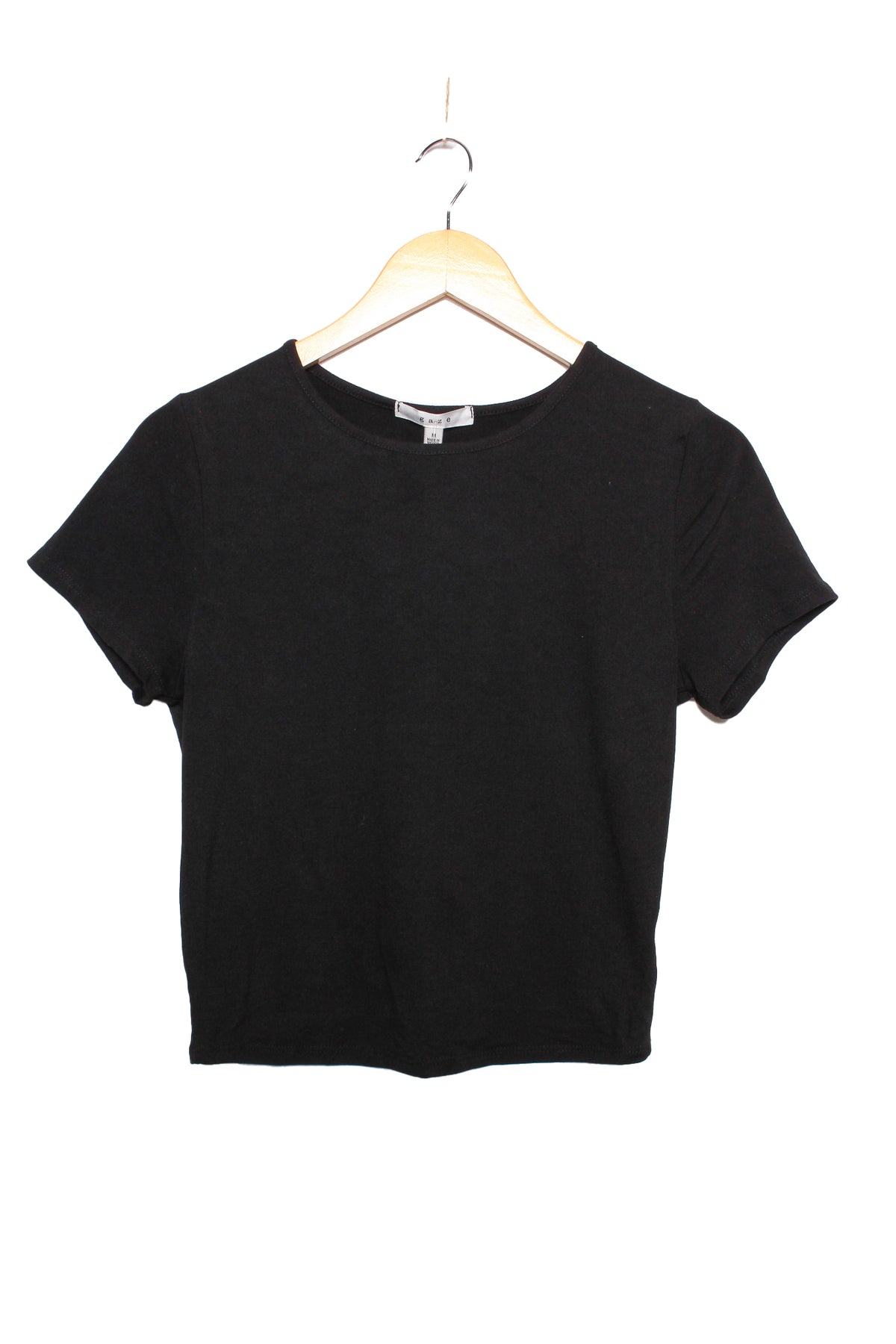 Women's Short Sleeve Round Neck Solid Top