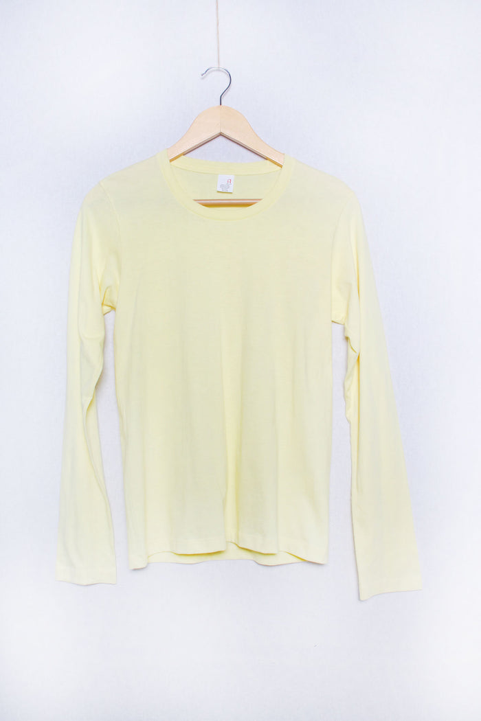 Women's Long Sleeve Basic Solid Top