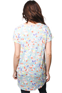 Women's Short Sleeve Round Hem Soft T-Shirt