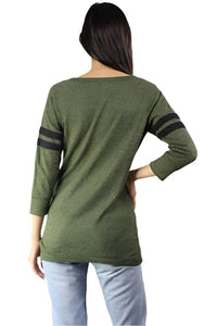 Women's Light Weight Knit Round Neck Top