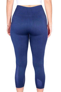 Women's High Waisted Simple Cutout Activewear Legging