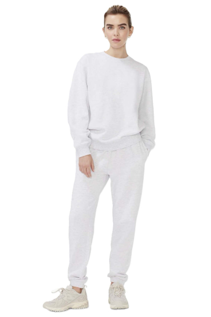 Women's Long Sleeves Fleece Perfect Crewneck & Sweatpants Set