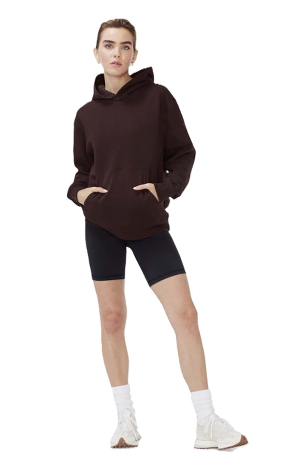 Women's Long Sleeve Fleece Perfect Pullover Hoodie