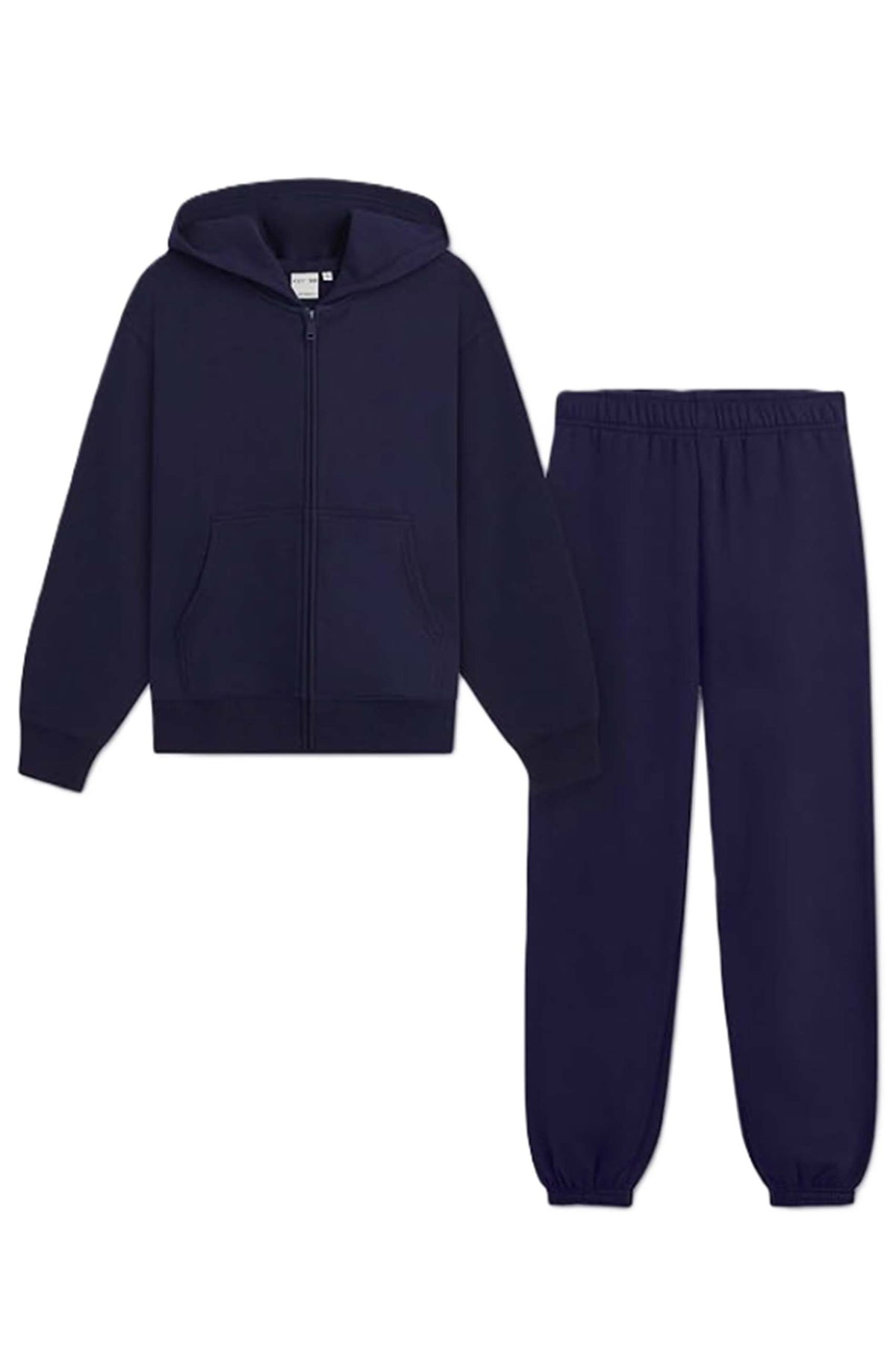 Women's Long Sleeve Boyfriend Fit Zip Fleece Hoodie