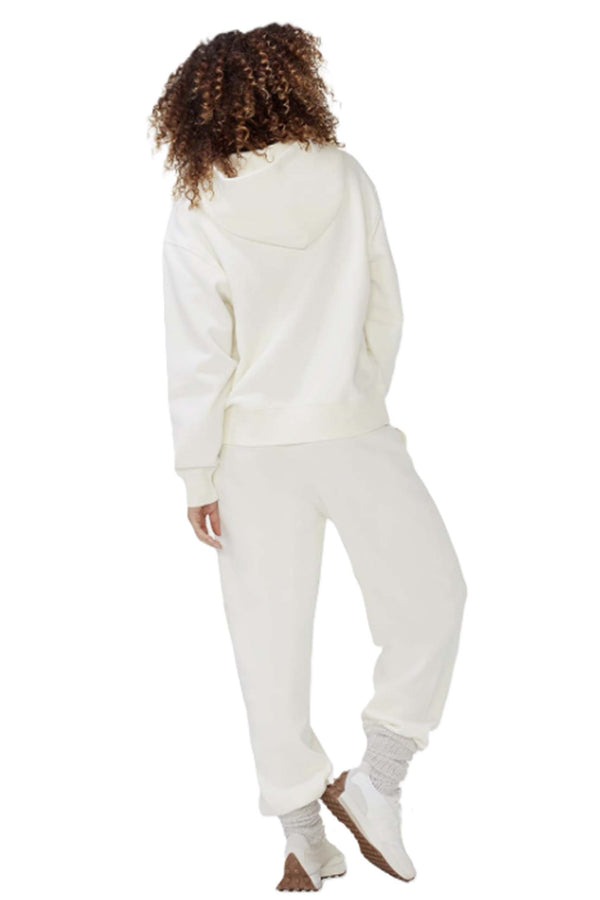 Women's Long Sleeves Fleece Oversize Zip Hoodie & Sweatpants Set