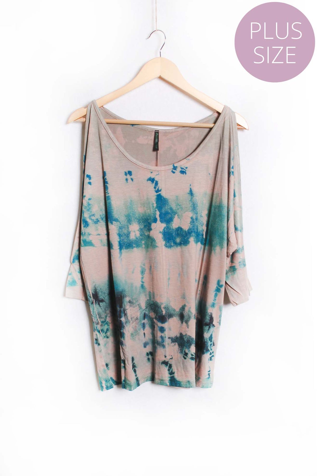 Women's Long Sleeve Scoop Neck Printed Top