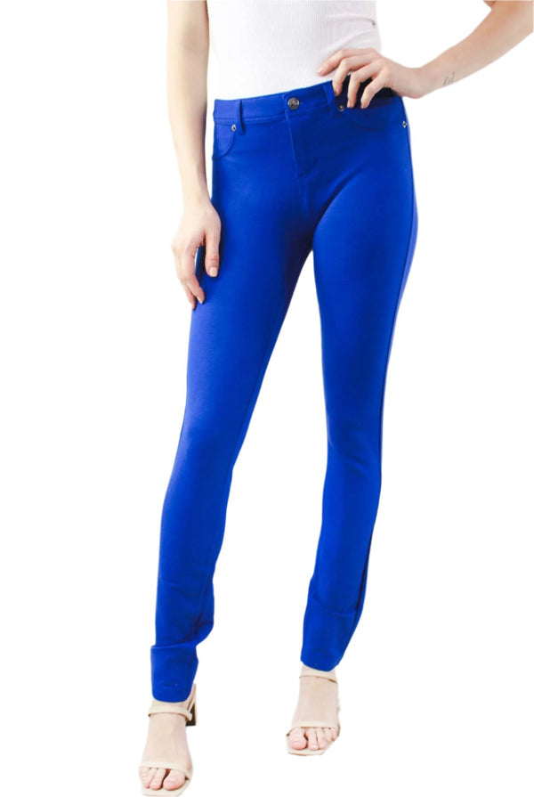 Women's Solid Skinny Pants