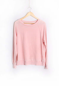 Women's Long Sleeve Rib Cuff & Hem Sweatshirt