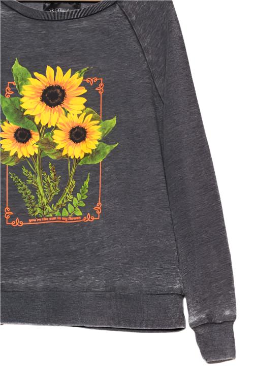 Women's Long Sleeve 'You're The Sun' Graphic Sweatshirt