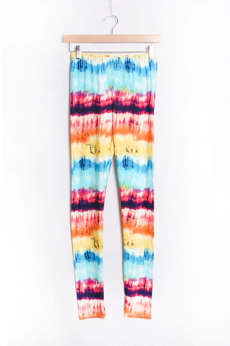 Women's High Waist Straight Cut Tie Dye Pants