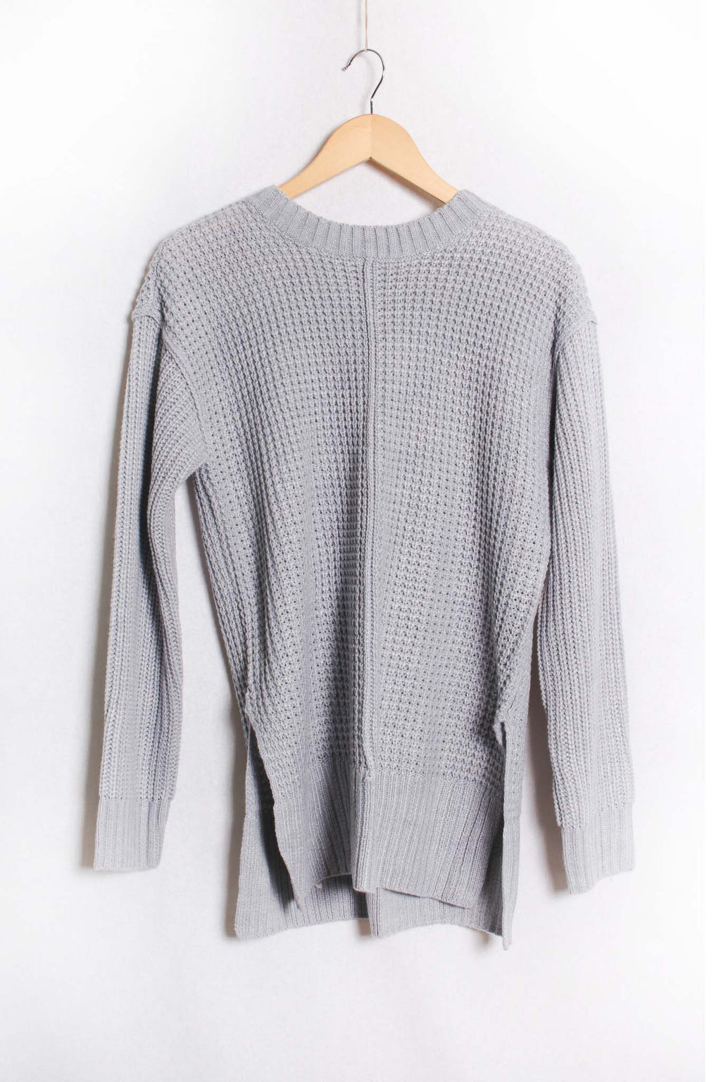 Women's Long Sleeves Crew Neck Knitted Sweater