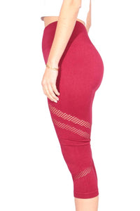 Women's High Waisted Simple Cutout Activewear Legging