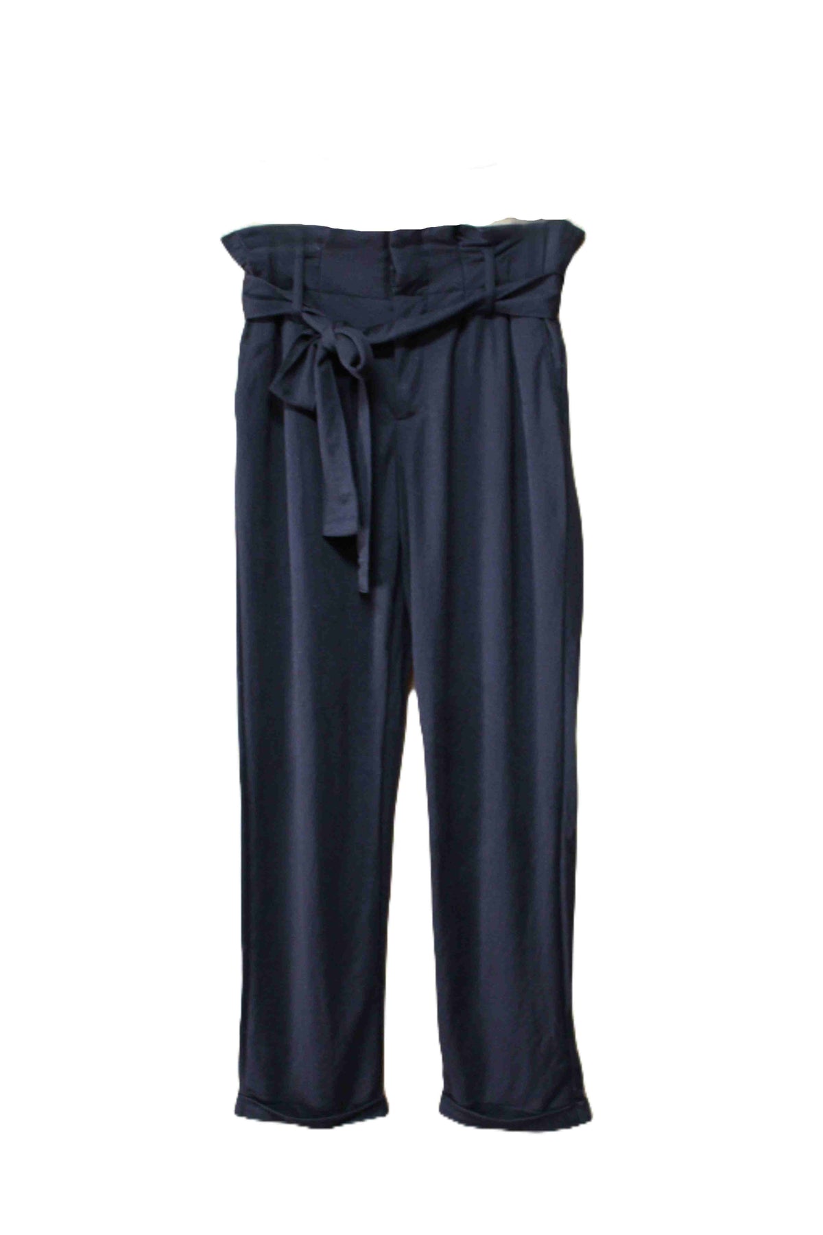Women’s High Waisted Paperbag Cropped Pants
