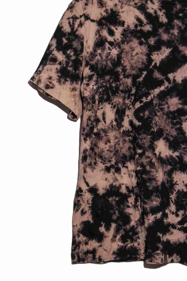 Women's Short Sleeve Tie Dye Crew Neck Oversize T-Shirt