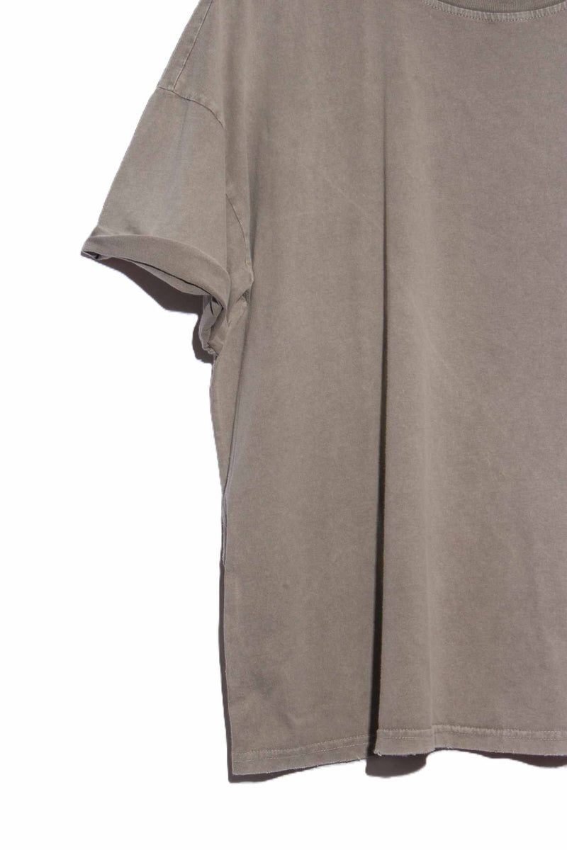 Women's Short Sleeve Solid Crew Neck Oversize T-Shirt