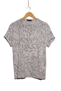 Women's Short Sleeve Printed Crew Neck T-Shirt