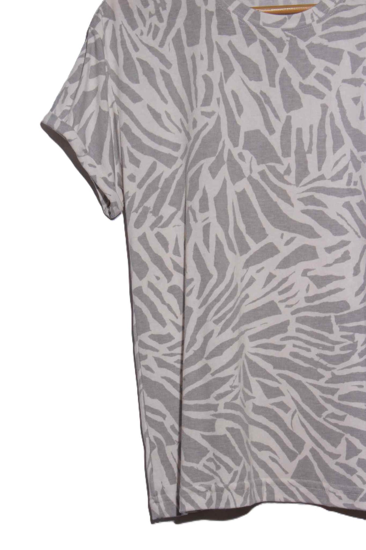 Women's Short Sleeve Printed Crew Neck T-Shirt