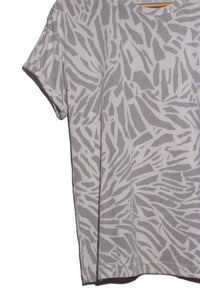 Women's Short Sleeve Printed Crew Neck T-Shirt