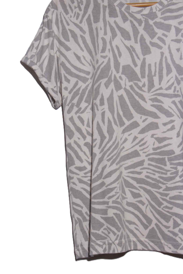 Women's Short Sleeve Printed Crew Neck T-Shirt