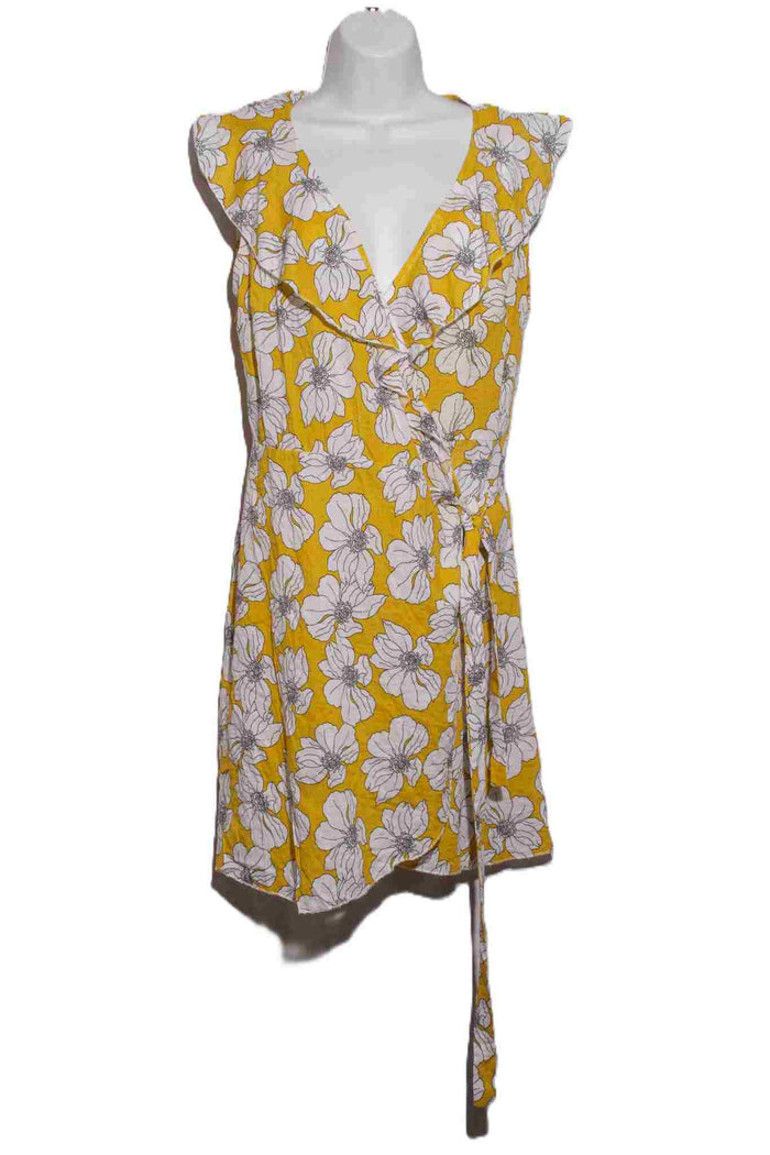 Women's Sleeveless Faux Wrap Unlined Duster