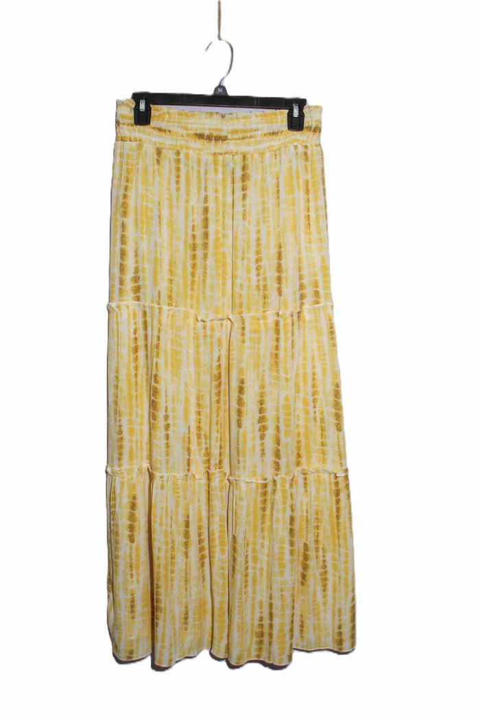 Women’s Plus Tie Dye Tiered Flowy Maxi Skirt