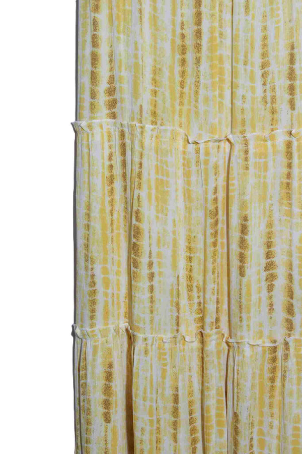 Women’s Plus Tie Dye Tiered Flowy Maxi Skirt