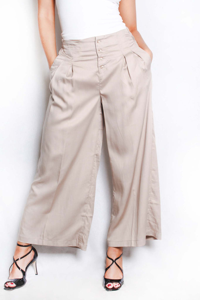 Women's High Waist Wide Leg Pants
