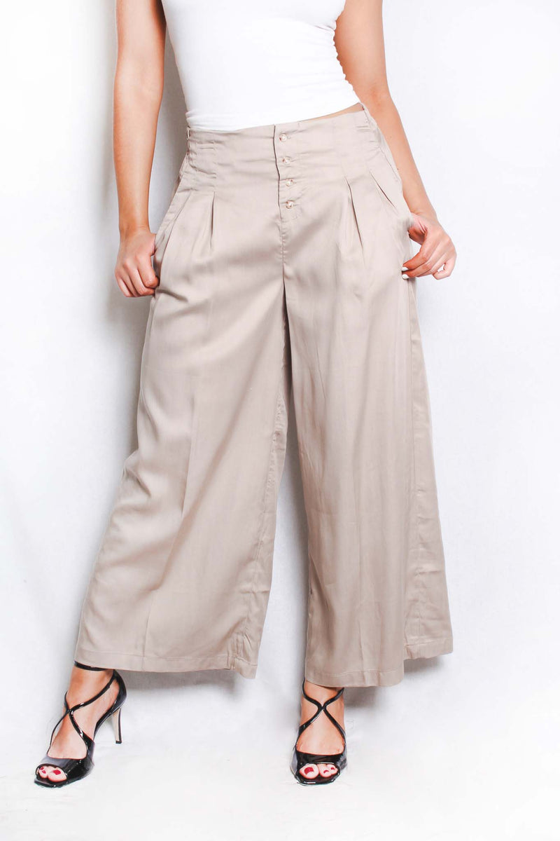 Women's High Waist Wide Leg Pants
