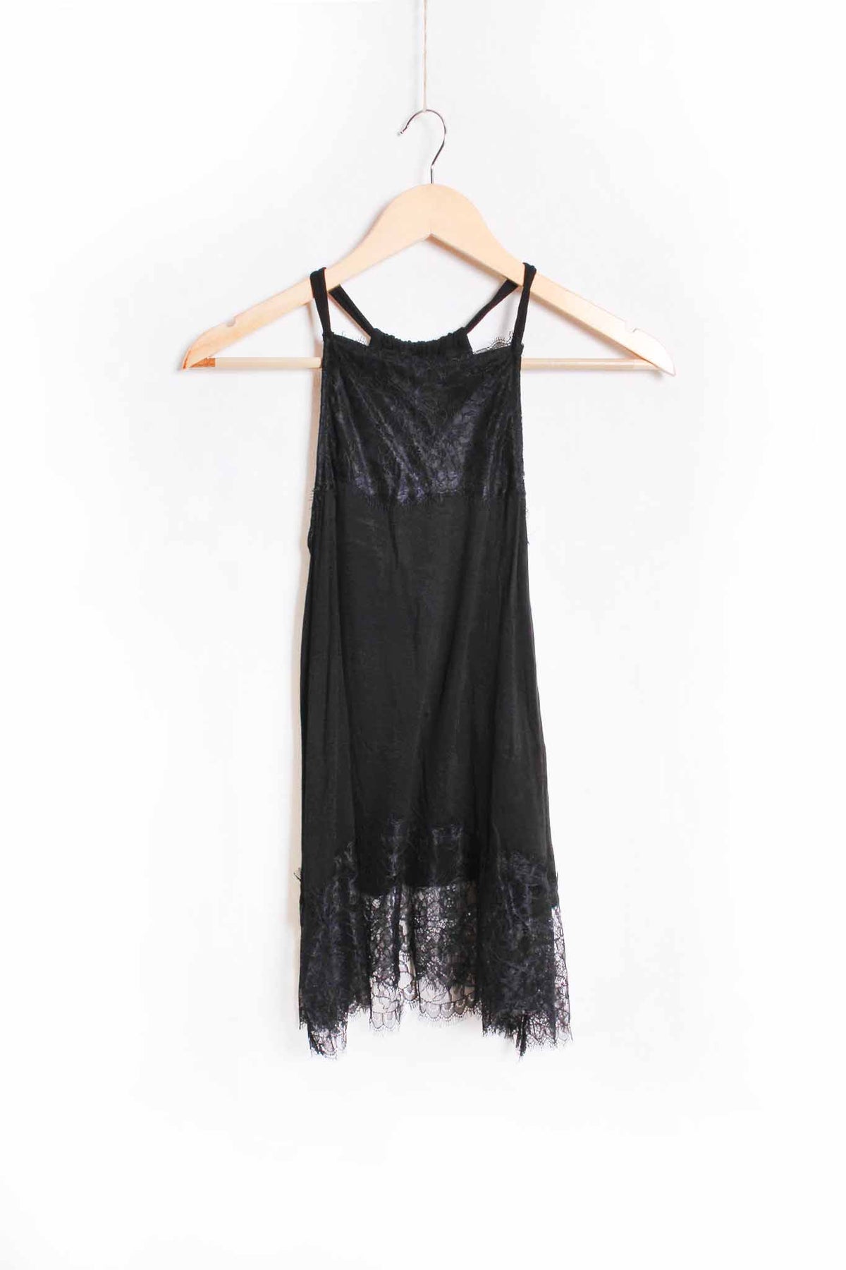 Women's Sleeveless Spaghetti Strap Lace Top