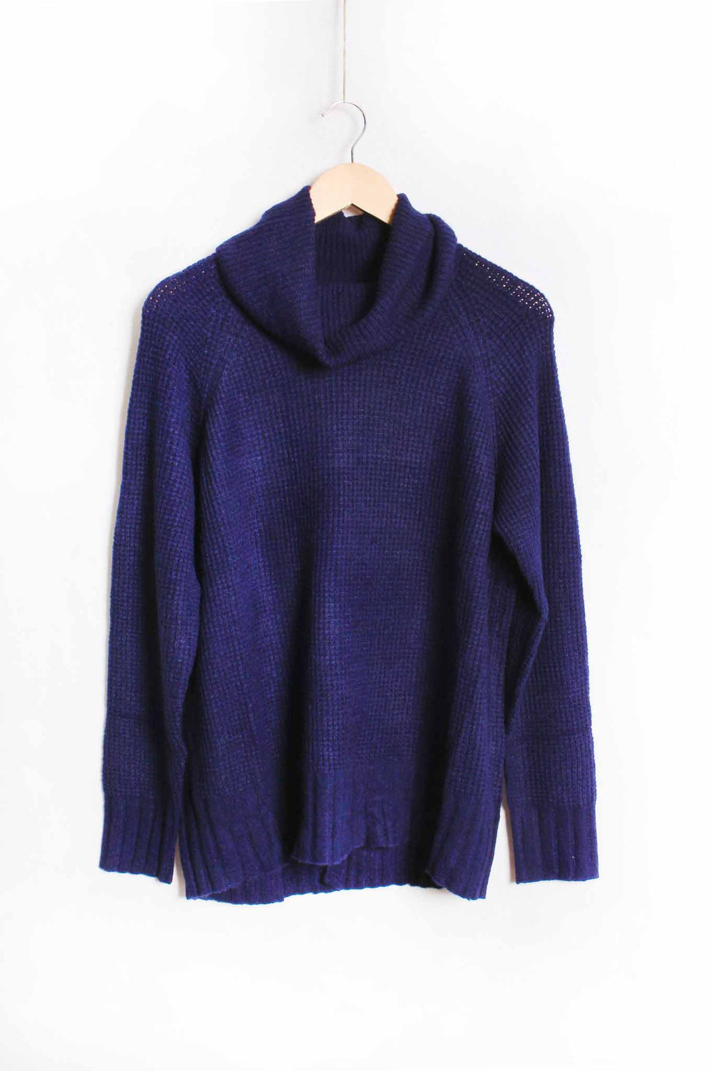 Women's Long Sleeve Cowl Neck Knit Sweater