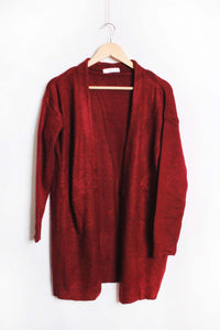 Women's Long Sleeve Open Front Knit Cardigan